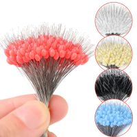 300Pcs/Pack Float Fishing Bobber Silicone Stopper Space Bean Connector Fishing Line Resistance Fishing Tools Accessories