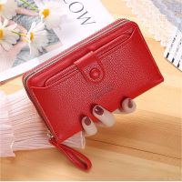 【CW】Wallet Women 2021 Lady Short Wallets Clutch Bag Money Purses Small Fold Leather Female Coin Purse Card Holder