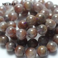 Wholesale ( 1 bracelet) Natural Genuine Rare Auralite 23 Quartz Smooth Round Bracelet Beads For Jewelry Making