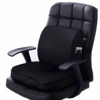 Memory Cotton Cushion Set Car Booster Seat Cushion Dining Chair Office Chair Back Student Butt Cushion