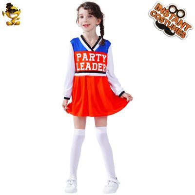 Cheerleading uniform printed letters show clothes party clothing stage put cosplay clothes