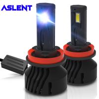 [ANYA Auto Parts] ASLENT H7 H4 H11หลอดไฟ LED 12V H8 HB4 9006 HB3 9005 9012ไฟหน้ารถ LED หมอก6500K 50วัตต์ไฟหน้าอัตโนมัติ A1