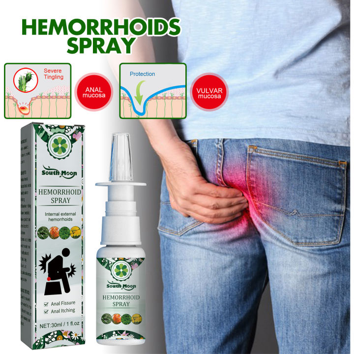 100 Original Herbal Hemorrhoids Spray Natural Safe And Effective Treatment Of Hemorrhoids 0209