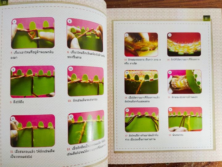 หนังสือ-สอนการถักนิตติ้ง-ด้วยอุปกรณ์-easy-frame-vol-1