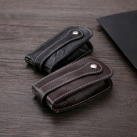 YAMBUTO Genuine Leather Smart Keys Holder Car Key Wallet Organizer Car Key Housekeeper Bag Covers Hasp Key Case