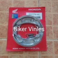 ผ้าเบรคหลัง (ของแท้) HONDA CLICK110 คาร์บูร , CLICK110-i , SCOOPY-i, ZOOMER-X (06430-KVB-900)