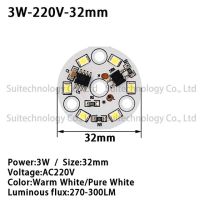 【☸2023 New☸】 zao063669 10ชิ้นหลอดไฟโคมไฟ Led Ac 220V Pcb ไดรเวอร์สมาร์ทไอซีแบบบูรณาการ3W 5W 7W 9W 12W 15W 18W ขาวอบอุ่นบอร์ดแสงขาวสำหรับเพดาน