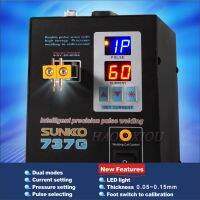 SUNKKO 4.3KW เครื่องเชื่อมจุดแบตเตอรี่737ก. เครื่องเชื่อมจุดอัตโนมัติกำลังสูงสำหรับงานเชื่อม18650 Baterai Litium