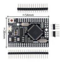 Mega 2560 Pro ฝังชิป Ch340g/Atmega2560-16au พร้อมตัวหนีบตัวผู้รองรับอาร์ดิวโน Mega2560 Diy