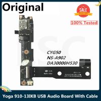 LSC New Original For Lenovo Yoga 910 Yoga 910-13IKB 910 Pro Laptop USB Audio Board With Cable CYG50 NS-A902 DA30000H530