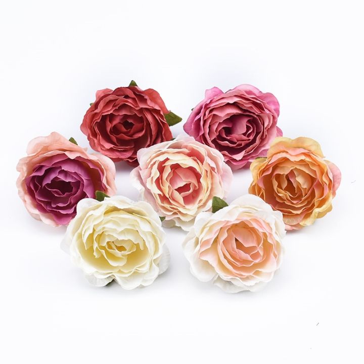 cc-10pcs-4cm-multicolor-wedding-decoration-silk-scrapbooking-artificial-flowers-wreaths-pompons