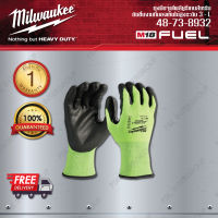 ถุงมือกันบาดสะท้อนแสง Cut Level 3 Hi-Vis -  L Milwaukee มิลวอคกี้ 48-73-8932