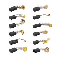 10pcs drill electric grinder replacement carbon brush graphite copper spare parts for motors