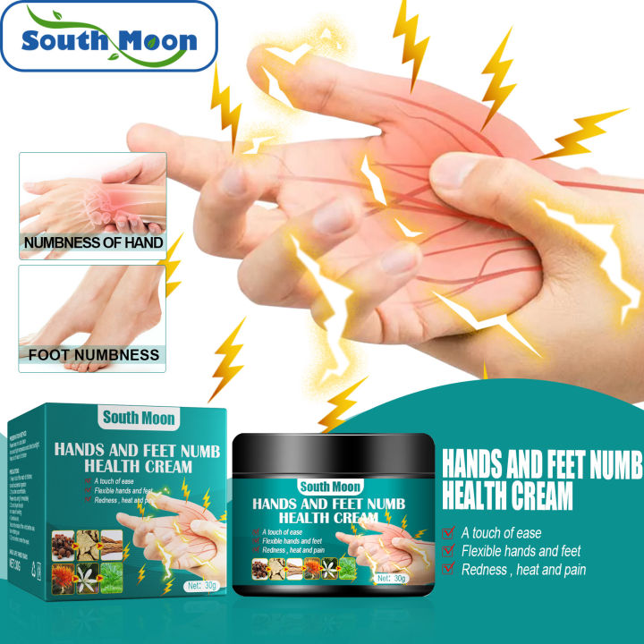 WYFBF Store South Moon Hand Leg Cramp Cream Hands And Feet Numb Health ...