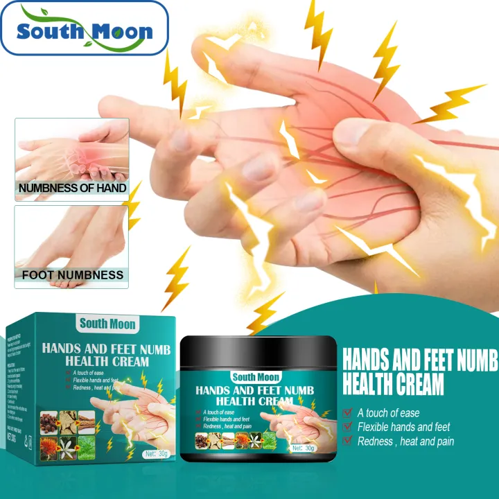 South Moon Hand Leg Cramp Cream Numbness Relief Treatment Ointment Knee