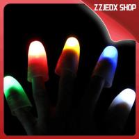 ZZJEDX SHOP 1 Pc เรืองแสง ของเล่นเรืองแสง LED ไฟนิ้วมือ ไฟเหนี่ยวนำ Light Up Thumbs นิ้วกระพริบ