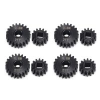 8Pcs Overdrive Steel Portal Axle Gear Set 21T 14T for 1/10 RC Crawler Car Axial SCX10 III Capra Upgrade Parts