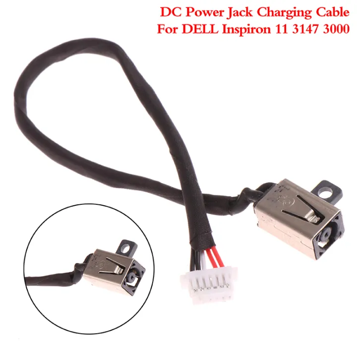 AC DC In Power Jack Socket Cable For DELL Inspiron I7779-1684GRY 17 7773 6VV22 - Foto 9