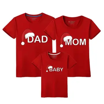 mom and son matching christmas shirts