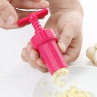 （HOT NEW）กระเทียมกดบดเครื่องตัด Crusher Masher HandheldMincer ToolsTool อุปกรณ์เสริม