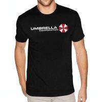 JHPKJSport Umbrella Corporation same style printed T-shirt top Made Short Sleeved Shirts Premium Black Round Neck Breathable Shi 4XL 5XL 6XL