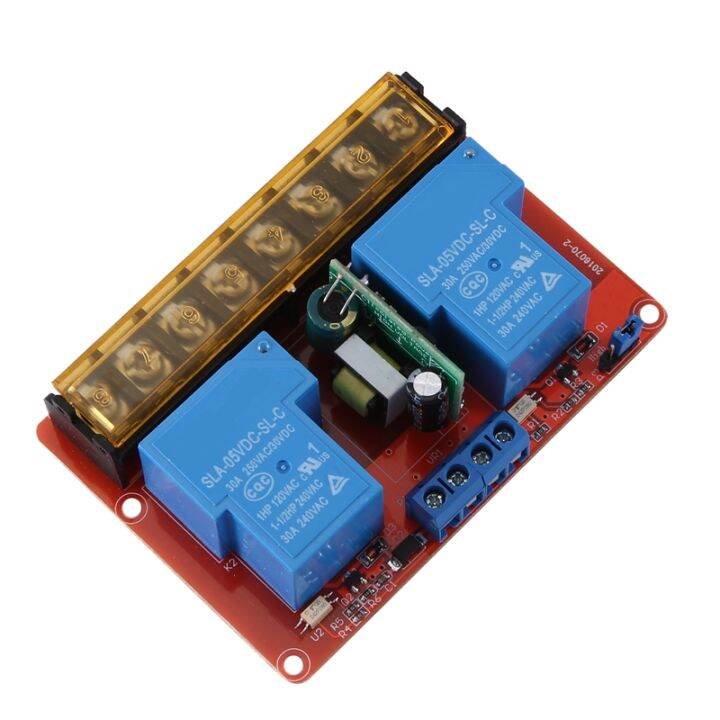 1-pcs-2-channel-relay-module-30a-high-low-level-trigger-control-relay-module-relay-switch-board