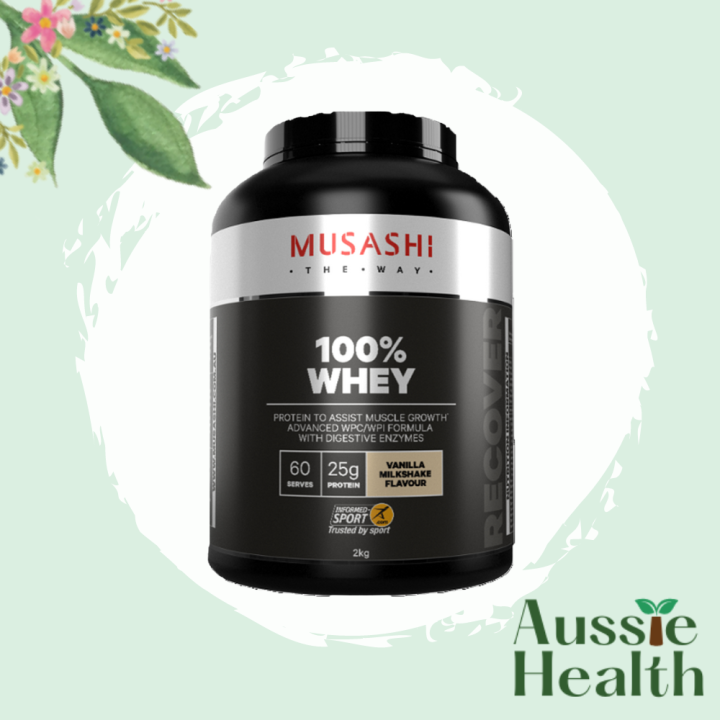 Musashi High Protein Vanilla 2kg [Aussie] Lazada Singapore