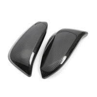 1Pair Car Mirror Cap Side Door Rearview Mirrors Cover Trim For Toyota Hilux Revo 2015 2016 2017 2018 Carbon FiberMatt Black