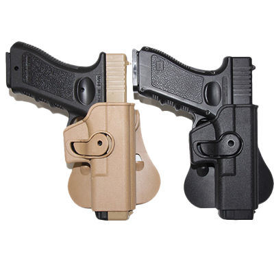 ยุทธวิธี IMI Glock ปืนซองปืนปืนปืนปืนซองสำหรับ Gen 1-4 Glock 17กรณีเอวที่มี9มิลลิเมตร Mag กระเป๋าอุปกรณ์ล่าสัตว์