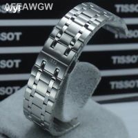 สายนาฬิกาผลิตตาม T099ของ Tissot 1853 T09908A T099407A สายเหล็กของแท้โซ่เหล็กสายนาฬิกานาฬิกาดั้งเดิมขนาด21มม. 2023มม.