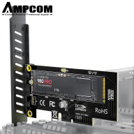 Ampcom M.2 NVMe Để PCI Express 3.0X4 Cạc Mạng, 32Gbps Bộ Chuyển Đổi SSD Hỗ Trợ 2280 2260 2242 2230 Chuyển Đổi Để Máy Tính Để Bàn PCI Express Tương Thích Với PCI-E X4 X8 X16 thumbnail