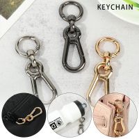 HRRIUNG เงิน/ทอง/ดำ ประตูชุบ เครื่องมือกลางแจ้ง Carabiner Purses Handbags Spring Gourd Buckles Bag Belt Buckle Snap Clasp Clip