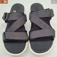 ADDA รองเท้าแตะแบบสวมผู้ชาย รุ่น 24H01-M1 สีเทา SIZE 7-9