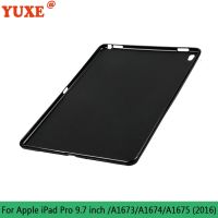 {RUBBIE Shell}กรณีแท็บเล็ตสำหรับ iPad Pro 9.7นิ้ว (2016) A1673 A1674 A1675ฝาครอบซิลิโคน Fundas Anti Drop Back สำหรับ Ipad Pro 9.7 Quot;