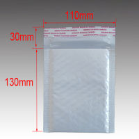 100 Pieces Of Different Specifications White Bag Foam Envelope Foam Foil Office Packaging Envelope Moistureproof Vibration Bag