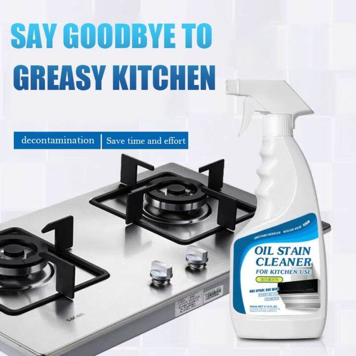 Kitchen Grease Cleaner Stain Remover Foam Cleaner Spray Cookware Multi