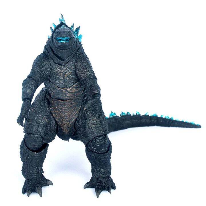 2021-baidai-shm-gojira-movie-godzilla-vs-king-of-monster-figurine-pvc-โมเดลตุ๊กตาขยับแขนขาได้ของเล่นของขวัญสำหรับเด็กผู้ชาย