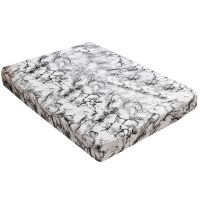 Mattress Cover Marble Printed Pattern Fitted Sheet Mattress Cover with All-Around Elastic Rubber Band Bed Linens Home Textile