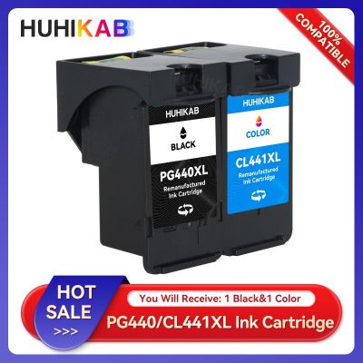 HUHIKAB PG 440 CL 441 PG440XL CL441XL Ink Cartridge for Canon PG440 CL441 440XL 441XL For Canon Pixma MG2180 MG2240 MG3180 Ink Cartridges