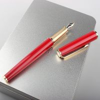 Jinhao 95อุปกรณ์เครื่องเขียนในโรงเรียนสำหรับใช้ในสำนักงานการเงินปากกาหมึกซึมสีดำปากกาหมึก