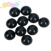 FactoryOutlete?Cheap? 760pcs round FLAT Black Eyes พลาสติกสำหรับตุ๊กตาทำของเล่นตุ๊กตาอุปกรณ์เสริม