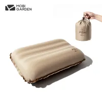MOBI GARDEN Camping Inflatable Pillow Automatic Ultralight Comfortable Sponge Outdoor Travel Sleeping Pillow Portable