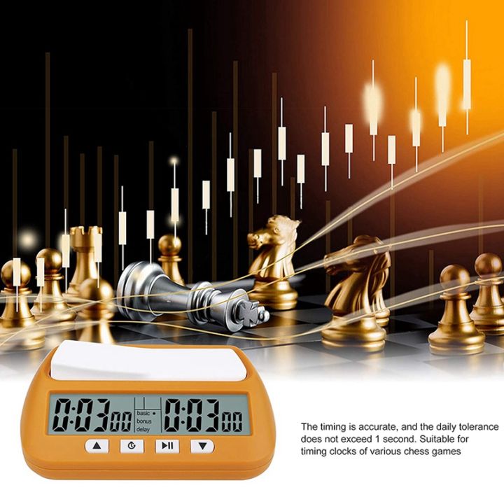 2x-chess-clock-digital-chess-timer-amp-game-timer-3-in-1-multipurpose-portable-professional-clock-yellow
