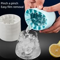 hot【cw】 Cup Mold Silicone Food Grade Cubes Tray Mould Whiskey Beer Maker Quickly Accessories