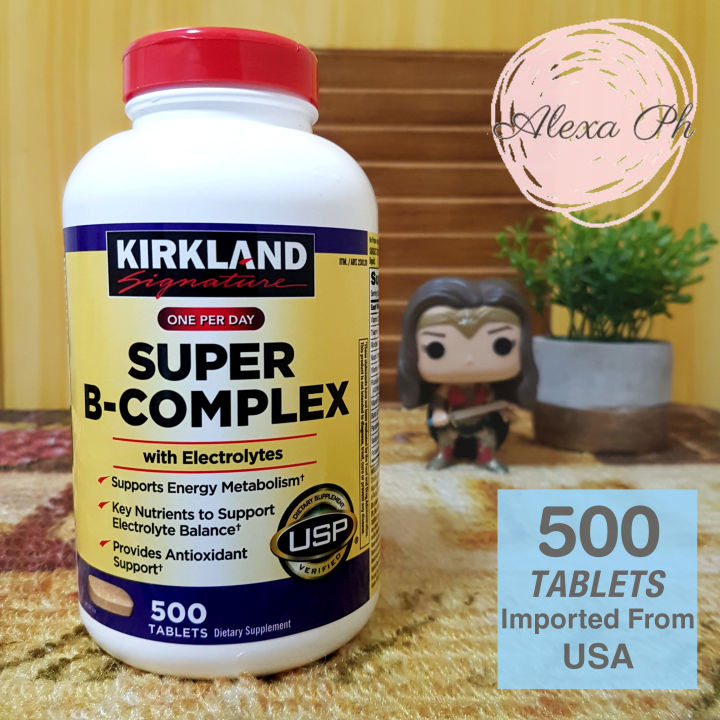 (EXPIRATION MARCH 2025) Kirkland Signature Super B-Complex, B Complex ...