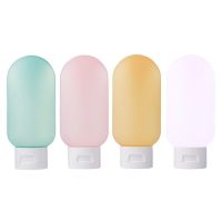 60ml Refillable Travel Bottles Package Cosmetics Bottles Plastic Pressing Makeup Tools Kit For Travel Travel Cosmetic Sub-Bottle