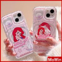 Mowin - เข้ากันได้สำหรับ เคสไอโฟน เคสไอโฟน11 เคส iphone 11 สำหรับ iPhone 14 Pro Max เคสไอโฟนพร้อมขาตั้งกริ๊ปเจ้าหญิงรูปหัวใจที่วางพับถุงลมนิรภัยเคสใสเคสนิ่มเข้ากันได้กับ iPhone 13 Pro max 12 Pro Max 11 xr xs max 7Plus 8Plus