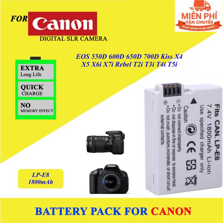 Pin máy ảnh Canon LP-E8 sẽ giúp cho chiếc máy ảnh của bạn hoạt động liên tục và ổn định trong thời gian dài. Với chất lượng đảm bảo và giá thành phải chăng, đây là sản phẩm không thể thiếu đối với các tín đồ nhiếp ảnh. Hãy đến xem ngay hình ảnh liên quan để biết thêm chi tiết.