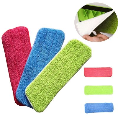 ♦๑ Water Replacement Mop Head Replaceable Mop Cloth Microfiber For Home Floor Kitchen Living Room Cleaning Tools