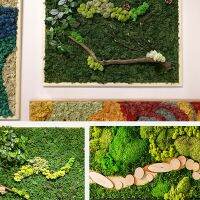 40g Quality Artificial Green Plant Eternal Life Moss Fake Flower Moss Grass Home Living Room Decorative Wall DIY Micro LandscapeTH